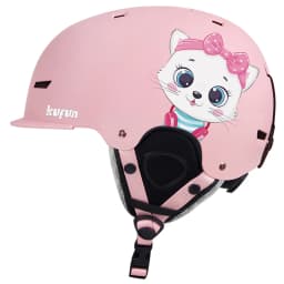 Kufun Ski Helmet Snowboard Winter Sports Cycling Snow Men Women Children Kids Warm Shark Pink Cat Deer White Blue 4-12 Years Old