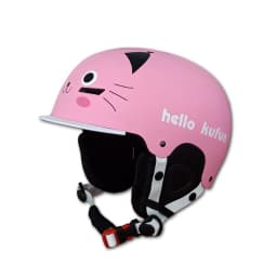 Kufun Ski Helmet Snowboard Winter Sports Cycling Snow Men Women Children Kids Warm Shark Pink Cat Deer White Blue 4-12 Years Old