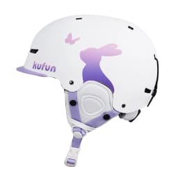 Kufun Ski Helmet Snowboard Winter Sports Cycling Snow Men Women Children Kids Warm Shark Pink Cat Deer White Blue 4-12 Years Old