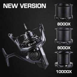 MIFINE CARP SENSITIVE Fishing Reel 12KG Max Drag 8000-10000 Long Cast Distance Spinning Reel 4.4:1 8+1BB Big Spool Carp Fishing