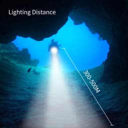 LED Diving Photography Flashlight 30000Lumens Underwater Lighting 100m Waterproof Tactical Torch Snorkel Deep Dives Fill Light