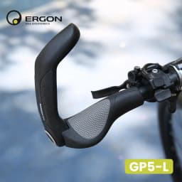 ERGON MTB Grips GP1 GP3 GP5 Ergonomics Rubber Shock-Proof Skid-Proof Lock Bicycle Handles Mountain Bike Grips Cycling Handlebar