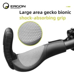 ERGON MTB Grips GP1 GP3 GP5 Ergonomics Rubber Shock-Proof Skid-Proof Lock Bicycle Handles Mountain Bike Grips Cycling Handlebar
