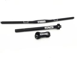 NO TRADEMARK Carbon Handlebar Mountain Bike Bicycle Handlebar Carbon Handlebar MTB 3K 31.8*600 760mm Swallow-Shaped Handlebar