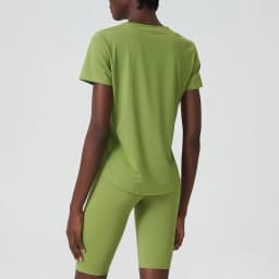 Women Two Pieces Yoga Set Summer Solid Color Workout Gym Suit Female Breathable Quick Dry Running Short Sportswear Clothes