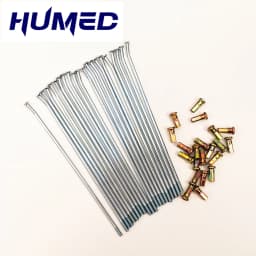 36pcs/lot E-Bicycle Spokes 3.2mm/3.5mm/4.0mm Motorcycle Spokes for 15/16/17/18/19/21 Inch Motorcycle Wheel Accessories