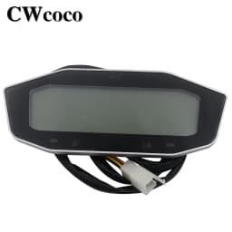 60V 72V Odometer Speedometer Gear Gauge Battery Power Display For Citycoco Electric Scooter Harley Electric Scooter Accessories