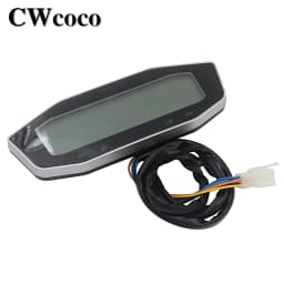 60V 72V Odometer Speedometer Gear Gauge Battery Power Display For Citycoco Electric Scooter Harley Electric Scooter Accessories