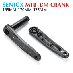 SENICX MTB Mountain Bike Crankset Bicycle Crank 165mm 170mm 175mm Aluminum Alloy crank