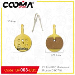 10 Pairs/20 PCS, Full Metal Bicycle Disc Brake Pads for SHIMANO SRAM AVID HAYES Magura Formula Hope and Scooter