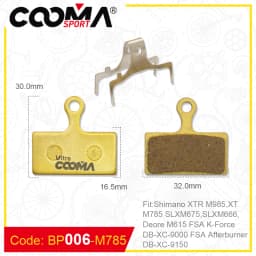 10 Pairs/20 PCS, Full Metal Bicycle Disc Brake Pads for SHIMANO SRAM AVID HAYES Magura Formula Hope and Scooter