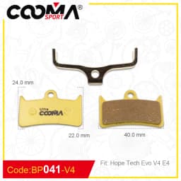 10 Pairs/20 PCS, Full Metal Bicycle Disc Brake Pads for SHIMANO SRAM AVID HAYES Magura Formula Hope and Scooter