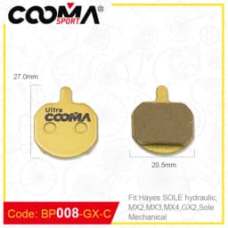 10 Pairs/20 PCS, Full Metal Bicycle Disc Brake Pads for SHIMANO SRAM AVID HAYES Magura Formula Hope and Scooter