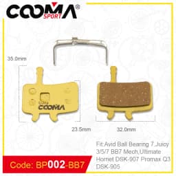 10 Pairs/20 PCS, Full Metal Bicycle Disc Brake Pads for SHIMANO SRAM AVID HAYES Magura Formula Hope and Scooter
