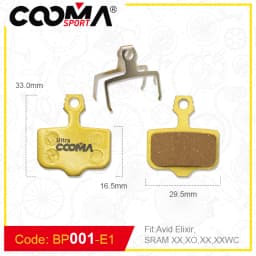 10 Pairs/20 PCS, Full Metal Bicycle Disc Brake Pads for SHIMANO SRAM AVID HAYES Magura Formula Hope and Scooter