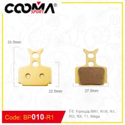 10 Pairs/20 PCS, Full Metal Bicycle Disc Brake Pads for SHIMANO SRAM AVID HAYES Magura Formula Hope and Scooter