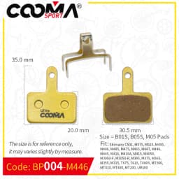 10 Pairs/20 PCS, Full Metal Bicycle Disc Brake Pads for SHIMANO SRAM AVID HAYES Magura Formula Hope and Scooter