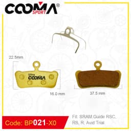 10 Pairs/20 PCS, Full Metal Bicycle Disc Brake Pads for SHIMANO SRAM AVID HAYES Magura Formula Hope and Scooter