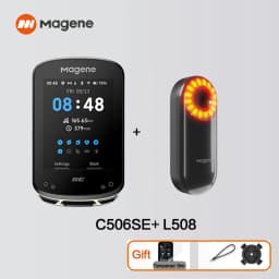 Magene Radar Bike Tail Light L508 Bicycle Rear Brake Sensing Lamp Saddle Seatpost ChargingEbike Waterproof LED Cycling Taillight