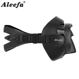 Hyperopia Diving Mask with Tempered Glasses Lens. Antifog Spray,Farsighted Dive Glasses swimming Goggles with nose cover