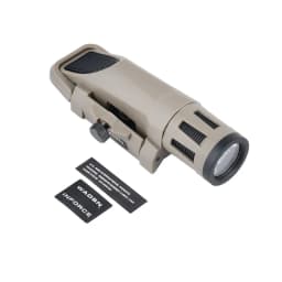 WADSN WML GEN2 Tactical Airsoft LED Strobe Flashlight Helmet Hunting Light Outdoor Lighting Fit 20mm Rail 400 Lumens