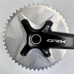 Gravel Bike Chainrings Set Round for Chainring Set 2-speed Round AERO for Shimano GRX 820/810 Shimano Asymmetric