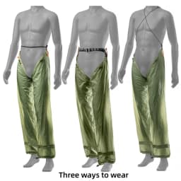 Knot Outdoor Rain Pants Ultralight 20D Nylon Double-sided Silicon Fabric Mountaineering Hiking Camping Waterproof Rainproof