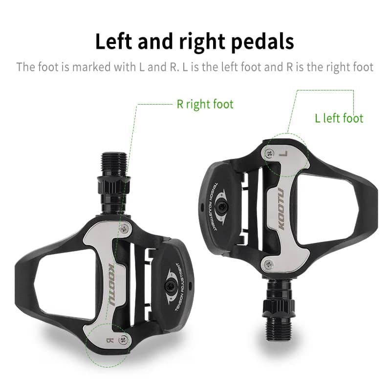 Road Bike Pedal Bicycle Racing Shoe Pedal Clipless Pedal For Shimano/KEO System Clip-On Pedal With Sealed Bearings