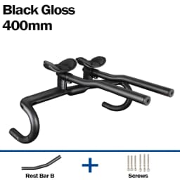 BXT Road Bike Rest Carbon Handlebar Modular Adjust Combine Carbon Road Bike Handlebar Triathlon TT Carbon Road Bicycle Handlebar