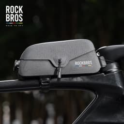 ROCKBROS ROAD TO SKY Waterproof Bike Top Tube Bag Cycling Frame Bag for Bicycle Accessories Storage Lightweight