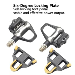 RACEWORK Road Bike Pedal Sealed Bearings Sagging Ultra-light Nylon Self-locking SPD System Road Bicycle Pedals