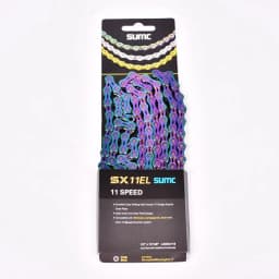 SUMC 9 10 11 12 speed Bicycle Rainbow Chain Colorful MTB Mountain Road Bike Shifting Chain With Missinglink For Shimano Sram