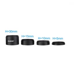 SVBONY 2" M48 Extension Tube Kit 5/10/15/30mm M48x0.75 on Both Sides for Astronomy Professional Telescope Astrophotography SV119