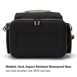 Bassdash Army Green Tactical Backpack Fishing Tackle Shoulder Bag With Protective Rain Cover SD2