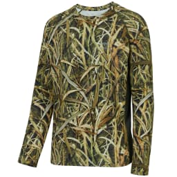 Bassdash FS13M Men's Hunting Camo Performance Long Sleeve Shirt Fishing UPF50+