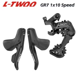 LTWOO GR7 1x10 Speed, 10s Road Groupset, R/L Shifter + Rear Derailleurs, Gravel-Bikes Cyclo-Cross
