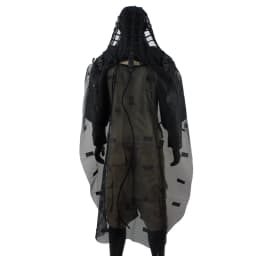ROCOTACTICAL Tactical Ghillie Suit Breathable Ghillie Viper Hood with 3D Leafy Stripes Sniper Coat for Wargame, Hunting, CS