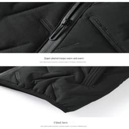 MOTO POC New Winter Cycling Vest Men Solid Color Stand Collar Breathable Thermal Waterproof Tank Tops Down Hiking Bicycle Vests