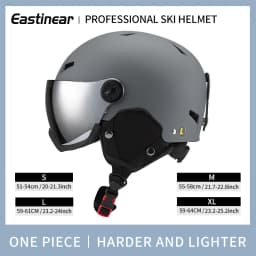 Eastinear's New Lightweight All-in-one Goggles Ski Helmet Men's and Women's Children's Outdoor Skiing and Snowboarding Equipment