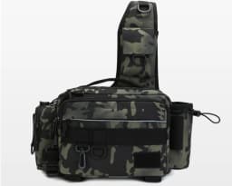 Hunting Shoulder Backpack,Sling Fishing Tackle Bag Outdoor Fishing Storage Pack