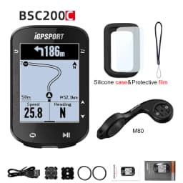 IGPSPORT BSC200 GPS Bike Computer Portuguese ANT+ Cycling Waterproof Bicycle Route Navigation Wireless Odometer