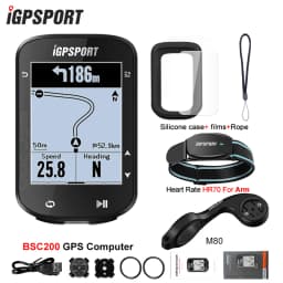 IGPSPORT BSC200 GPS Bike Computer Portuguese ANT+ Cycling Waterproof Bicycle Route Navigation Wireless Odometer