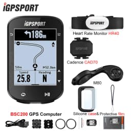 IGPSPORT BSC200 GPS Bike Computer Portuguese ANT+ Cycling Waterproof Bicycle Route Navigation Wireless Odometer
