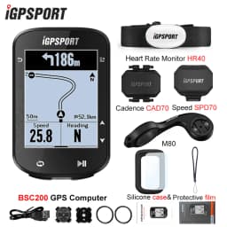IGPSPORT BSC200 GPS Bike Computer Portuguese ANT+ Cycling Waterproof Bicycle Route Navigation Wireless Odometer