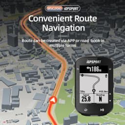 IGPSPORT BSC200 GPS Bike Computer Portuguese ANT+ Cycling Waterproof Bicycle Route Navigation Wireless Odometer