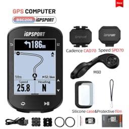 IGPSPORT BSC200 GPS Bike Computer Portuguese ANT+ Cycling Waterproof Bicycle Route Navigation Wireless Odometer