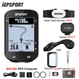 IGPSPORT BSC200 GPS Bike Computer Portuguese ANT+ Cycling Waterproof Bicycle Route Navigation Wireless Odometer