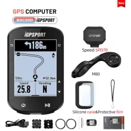 IGPSPORT BSC200 GPS Bike Computer Portuguese ANT+ Cycling Waterproof Bicycle Route Navigation Wireless Odometer