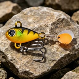 20pcs Metal VIB Fishing Lure Spinnerbait 6g 10g 14g 17g 20g 25g Crankbaits VIB Blade Bait 3D Eyes With Treble Hooks
