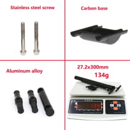 ELITAONE Full Carbon Fiber Bicycle Seatpost Mtb / Road Bike Seatpost 135g Ultralight27.2/30.9/31.6mm